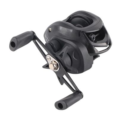 Baitcasting Reel, Golden High Rotating Speed, Anti Explosion Line Brake System, Sturdy Metal Body, Ideal for Fishing Enthusiasts, Metal & Nylon, Black, 260g (Right Hand)