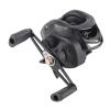 Baitcasting Reel, Golden High Rotating Speed, Anti Explosion Line Brake System, Sturdy Metal Body, Ideal for Fishing Enthusiasts, Metal & Nylon, Black, 260g (Right Hand) view 1