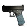Ares Armory Tactical Grip Sleeve for Glock 17 19 19x 20 21 22 23 25 31 32 34 35 37 38 41 43x 44 45 48 (Sea Green) view 1