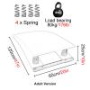 GMBAYUE Gymnastics Springboard, Portable Curved Spring Board, Training Springboard with Rubber Anti-Slip Mat Base, for Gymnastics Training, Home, Pool and Outdoor Exercise(Green,60x120cm(23.6x47in)) view 2