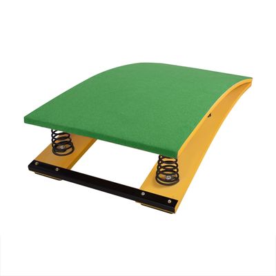 4 Steel Spring Gymnastics Vault Springboards for Adults Teens Kids, Anti-Skid Springboard, Ergonomic High Bouncy Gymnastics Equipment for Gymnastics Training, Home, Pool and Outdoor Exercise(Green,60x