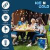 ICE N COLD Insulated Cooler Bag - X-Large 40 lbs Capacity (Pack of 10) | Lightweight, Soft, Collapsible | Ideal for Groceries, Camping, Hiking, Beach, Travel view 4