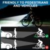 2800 Lumen Bike Lights, USB-C Rechargeable Bicycle Light, Super Bright Bike Lights for Night Riding, IP65 Waterproof Bicycle Headlight, for Commuters Adults and Children view 4