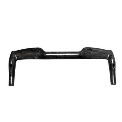 OUZINE Ultralight Carbon Fiber Road Gravel Bikes Drop Bar Road Bike Glossy matt 3K Full Carbon Fibre Rest Handlebar TT Style Fixed Gear Bicycle Carbon Handlebar ox Horn 25.4/31.8mm(Gloss 25.4x380mm)