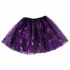 Sinalty Purple Spider Web Halloween Tutu Skirt 4 Layered Tutu Dance Skirt Rave 1920s Ballet Skirts Costume Dress Tutus for Women and Girls view 3