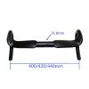 OUZINE Ultralight Carbon Fiber Road Gravel Bikes Drop Bar Full Carbon Road Bike Handles Bicycle Handlebar(Matt 400mm) view 2