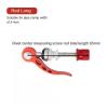 1pcs Bicycle Quick Release Screw Bike Seat Post Clamp Skewer Bolt M6 65mm Cycling Parts Tool Mountain Bike Parts(Orange) view 4