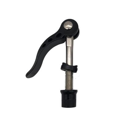 1PCS Quick Release Screw Bolt M8 50/55/60/65/75mm Bike Seat Post Clamp Bolt Lever Skewer Cycling Bicycle Parts Tool(M8x50mm Black color)