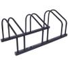 Nanberone 3 Bikes Floor Bike Stand - Bicycle Parking Rack Bicycle Storage Organizer Bike Storage Stand for Mountain Bike, Road Bike Indoor/Outdoor Fit 22-28" Wheel Stand, Max. Tire Width 2.15" Black view 1