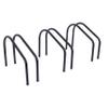 Nanberone 3 Bikes Floor Bike Stand - Bicycle Parking Rack Bicycle Storage Organizer Bike Storage Stand for Mountain Bike, Road Bike Indoor/Outdoor Fit 22-28" Wheel Stand, Max. Tire Width 2.15" Black view 3