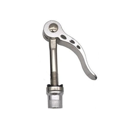 1PCS Bicycle Quick Release Screw Bike Seat Post Clamp Skewer Bolt Cam Lever M8 40/50/55/60/65/75/85/120mm Cycling Parts Tool(M8x75mm Silver color)
