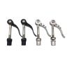 1pcs Cam Lever Eccentrics Aluminum M8 40/50/55/60/65/75/85/120mm Adjustable Quick Release Screw Bike Seat Post Clamp Lever(M8x60mm Silver color) view 1