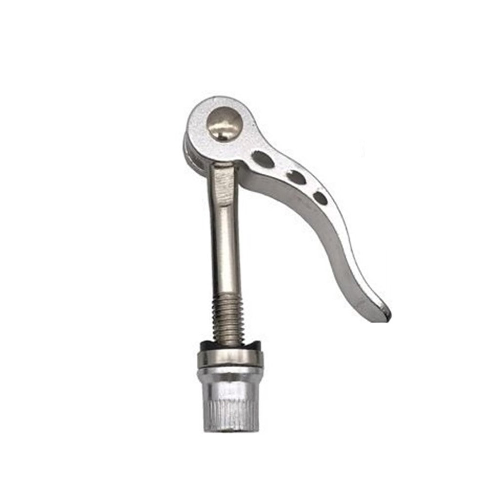 1pcs Cam Lever Bicycle Quick Release Screw Bike Seat Post Clamp Skewer Bolt M8 40/50/55/60/65/75/85/120mm Cycling Parts(M8x50mm Silver color)