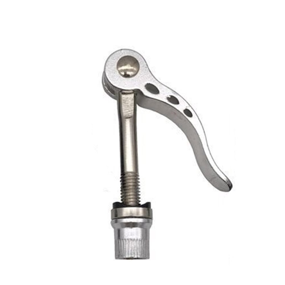 1PCS Bicycle Quick Release Screw Bike Seat Post Clamp Skewer Bolt Cam Lever M8 40/50/55/60/65/75/85/120mm Cycling Parts Tool(M8x120 Silver color)