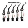 1PCS Bicycle Quick Release Screw Bike Seat Post Clamp Skewer Bolt Cam Lever M8 40/50/55/60/65/75/85/120mm Cycling Parts Tool(M8x120 Silver color) view 3