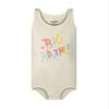 Landofgenie Mens Printed Onesie Tank Top for Men One Piece Bodysuit Sleeveless Undershirts Jumpsuit Yellow L view 1
