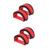 HANABASS 2pairs Bike Pedal Straps Boys and Girls Pedal Foot Holders Adjustable for Toddlers Bikes view 1
