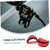 HANABASS 2pairs Bike Pedal Straps Boys and Girls Pedal Foot Holders Adjustable for Toddlers Bikes view 3