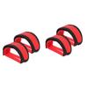 HANABASS 2pairs Bike Pedal Straps Boys and Girls Pedal Foot Holders Adjustable for Toddlers Bikes view 4