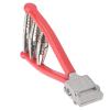 Pissente Racket Starting Clamp, Aluminum Stringing Clamp with 3 Spring Thread Tool for Tennis Badminton Racket view 3