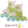 Adjustable Inline Skates with Knee Pads Wrist Guards Protective Gear Set for Boys Girls Ages 4-12 with Full Light Up Wheels, Roller Skates Blades Skates for Youth Kids Indoor & Outdoor Beginners view 1