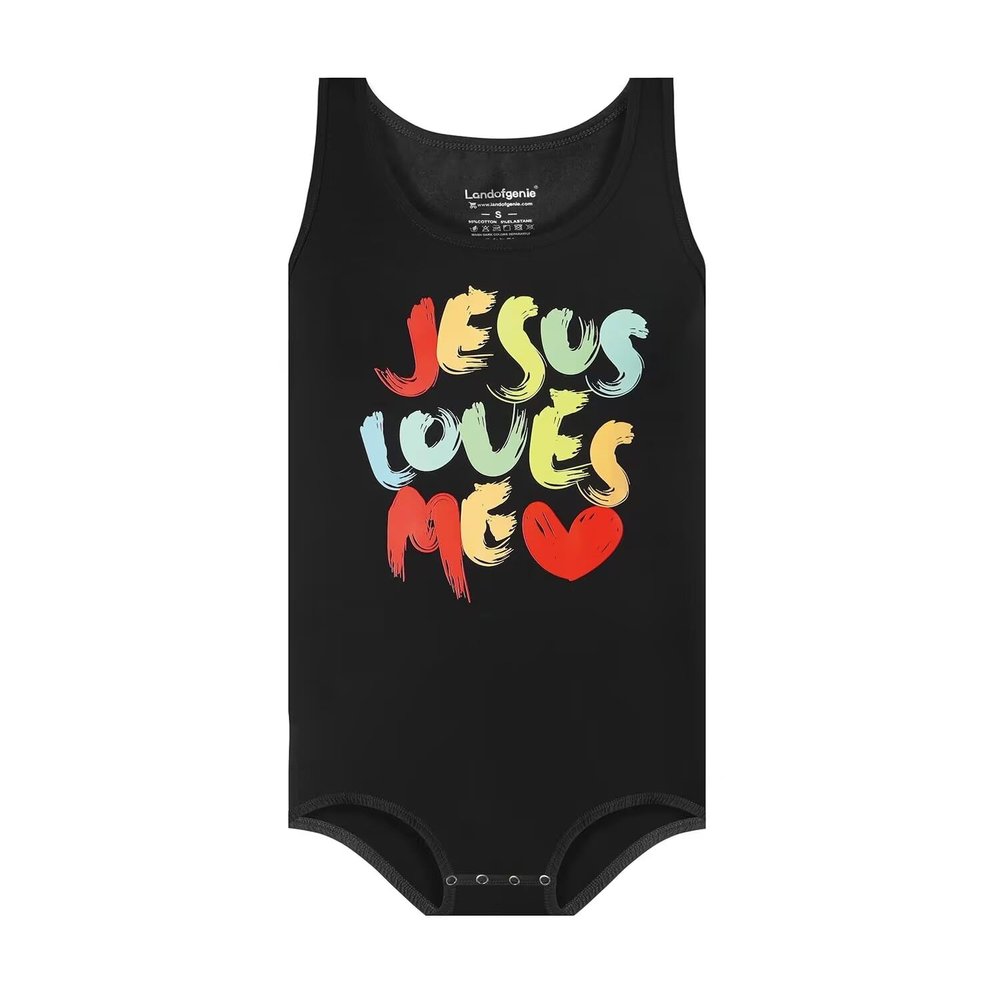 Landofgenie Mens Onesie Tank Top for Men One Piece Bodysuit Sleeveless Undershirts Jumpsuit Snap Button Crotch Black 3XL