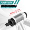 equlup 5 Size Square Taper Bottom Bracket, Bike Bottom Bracket Square Hole Crank Axis 68x118/120/122.5/124.5/127.5mm Sealed Bearings Bike Parts for Square Tapered Spindle Crank (68X127.5L) view 3
