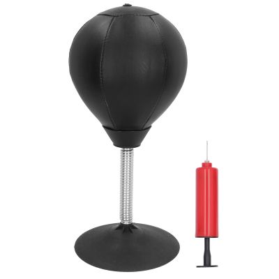 Desktop Punching Bag, Standing Desk Table Boxing Punching Ball Toy with Suction Cup