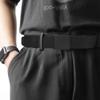 3PCS Mens Tactical Belt, Nylon Belt for Men, Adjustable Golf Belt with Plastic Buckle, Fast Pass Through the Airport Security, Black Belt Suitable for Anywhere(47inch) view 4