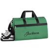Custom Duffel Bag for Adults Men Women Large Luggage Bag Football Bags for Equipment Weekender Carry on Duffle Bags Green Gym Bag view 1