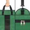 Custom Duffel Bag for Adults Men Women Large Luggage Bag Football Bags for Equipment Weekender Carry on Duffle Bags Green Gym Bag view 3