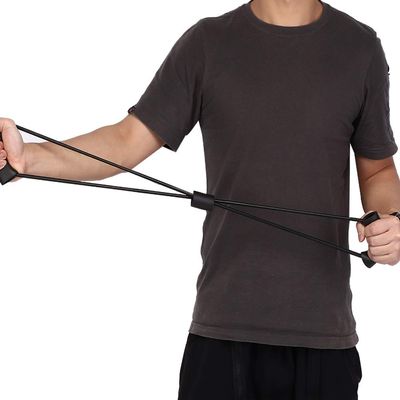 Chest Expander Rope, Pack of 2 Yoga Muscle Fitness Sports Exercise Elastic Bands