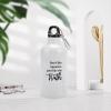Quotes Sport Water Bottles 14 oz Don't Like Injustice Just Like The Truth. Stainless Steel Water Bottles Portable Leakproof Travel Tumbler Bottle for Men Boy Cycling Running Fitness Sports view 2