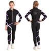 Loyan Girls 2Pcs Tracksuit Yoga Workout Figure Skating Jacket with Practice Leggings Gym Training Suit Light Purple 10 Years view 1