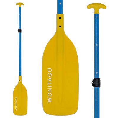 WONITAGO Adjustable Canoe Paddle, Collapsible Boat Paddle, 4-5 FT