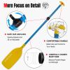 WONITAGO Adjustable Canoe Paddle, Collapsible Boat Paddle, 4-5 FT view 4