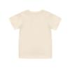 Personalized Custom T-Shirts for Kids Customized Images or Text Girls and Boys Short Sleeve Plain Shirt Beige view 4