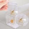 Acrylic Jewelry Organizer With 20 Portable Anti Tarnish Jewelry Bags, Jewelry Organizers And Storage, Clear Jewelry Organizer Holder, for Earrings/Rings/Necklaces Gift for Women Girls (2 Set) view 3