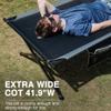 extra-large heavy-duty camping cot view 3