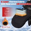 RIGWARL Waterproof Ski Mittens Men Women, 3M Thinsulate Insulated Thermal Snow Gloves with Whole Anti-Slip PU Palm, Windproof Touchscreen Winter Mittens for Cold Weather, Suitable for All Snowsports view 2