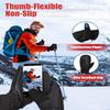 RIGWARL Waterproof Ski Mittens Men Women, 3M Thinsulate Insulated Thermal Snow Gloves with Whole Anti-Slip PU Palm, Windproof Touchscreen Winter Mittens for Cold Weather, Suitable for All Snowsports view 4