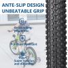 SIMEIQI Pair of Bike Tires and Tubes for Kids 14"x2.125" Compatible with 14"x1.95"/2.125" Replacement Bike Tires for Pavement Trail Hybrid Bicycles view 2