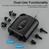 Pteanecay Portable Electric Air Pump 20PSI High Pressure Paddle Board Compressor Inflation & Deflation Pump for Sup Surfing Boat, Black view 2