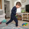 JARMAKO Toddler Boys Cotton Pants, 4-Pack Sweatpants, Basic Colors, 3T view 2