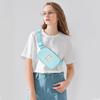 Gitus Birthday Gifts for 8 9 10 11 12 13 Year Old Girls Personalized Fanny Pack Crossbody Bags with Initial Letter Patch Belt Bag for Teen Girls Cute Trendy Stuff Travel Essentials (Icingblue-H) view 2