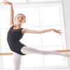 Avrigirl Lined Vest Lace Black Girls Dance Leotards for Ballet, Gymnastics, Skating, Yoga view 3