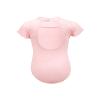 High Neck Pink Dance Leotards for Girls, Lace Ruffle Sleeve Ballet Attire for Recitals, Performance, Skating, Gymnastics view 2