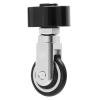 Folding Seatpost Caster Wheel, Compact Foldable Design Seatpost Auxiliary Roller for Easy Transport Travel Parking (Silver) view 1