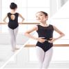 Avrigirl Lined Black Toddler Girls Ballet Leotards Lace Tanks Kids Dancewear for Practice, Recitals view 4