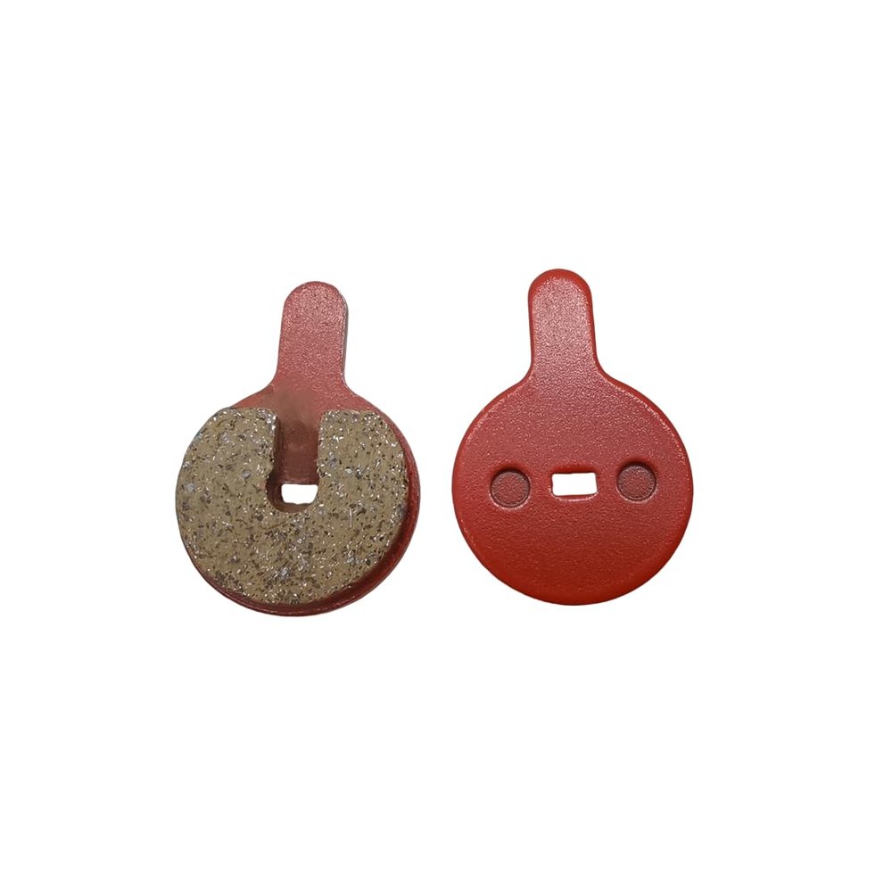 1 Pair Brake Pad Replacement Parts for Kukirin G2 pro/G2 MAX Electric Scooter Kugoo Kirin G2 pro/G2 MAX Caliper Disc Brake Parts (red)
